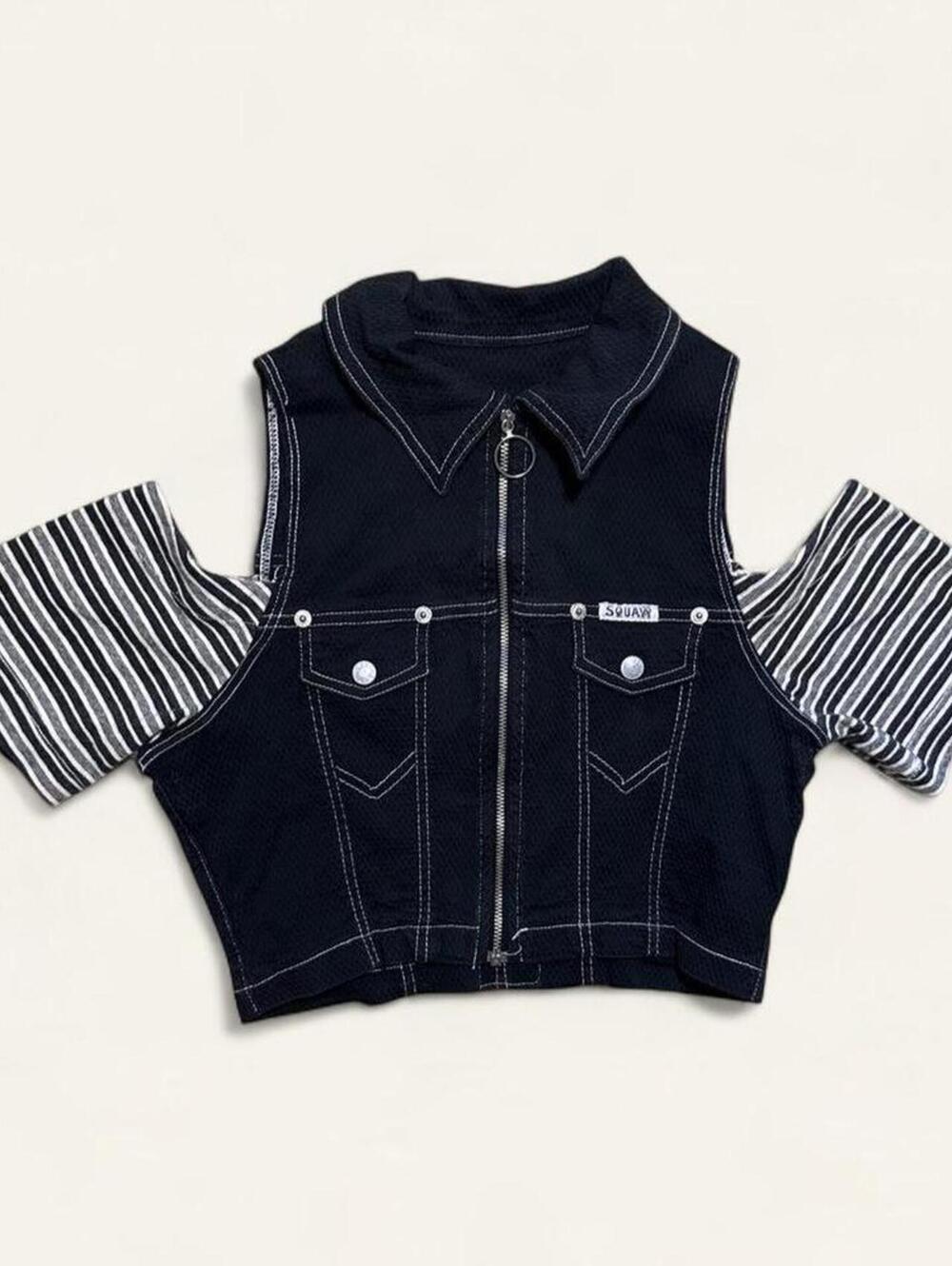 Squaw Cropped Vest